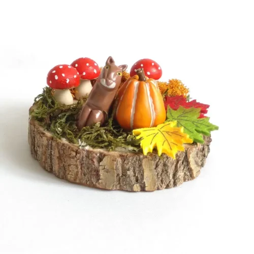 Gesteck Herbst "Brownie"